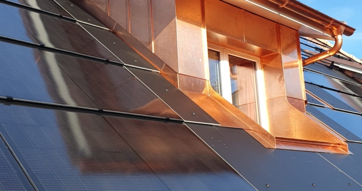 Spengler-Arbeiten an Gebäude Spengler-Arbeiten an Gebäude